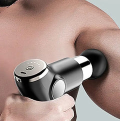 Massage Gun with 4 Massage Heads +  Snap Deal.