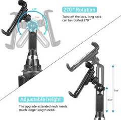 Phone Tablet Car Cup Mount Holder +  Snap Deal.