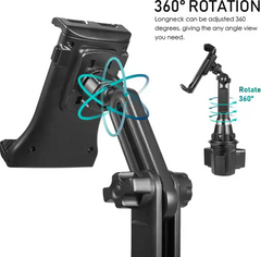 Phone Tablet Car Cup Mount Holder +  Snap Deal.