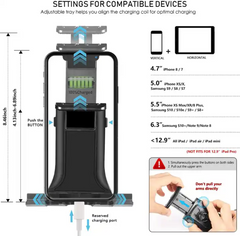 Phone Tablet Car Cup Mount Holder +  Snap Deal.