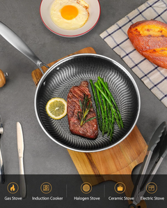 Frying Pan Wok 30 cm +  Snap Deal.