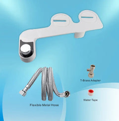 Water Bidet Dual Nozzle Self Cleaning Toilet Sprayer +  Snap Deal.