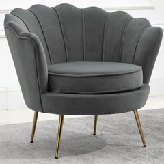 Comfortable Velvet Living Room Sofa Chair +  Snap Deal.