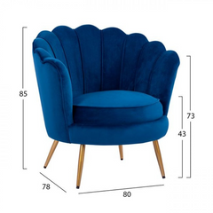 Comfortable Velvet Living Room Sofa Chair +  Snap Deal.