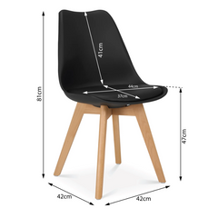 Dining Chair 6 Pcs Set +  Snap Deal.