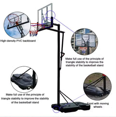 Quick Lift Basketball Ring Hoop Stand Basketball Ring 3.05M 10FT Promo +  Snap Deal.