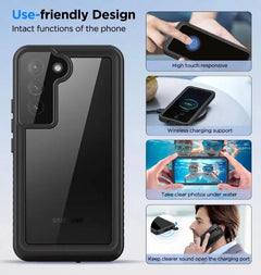 Samsung Galaxy S22 Waterproof Shockproof Case +  Snap Deal.