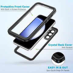 Samsung Galaxy S23 FE Waterproof Shockproof Case +  Snap Deal.