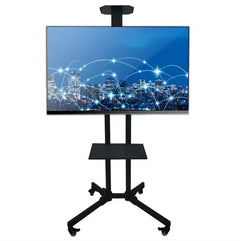 Universal TV Stand Cart Trolley 32 to 65 Inch Mobile TV Cart Rolling Trolley Stand Promo +  Snap Deal.