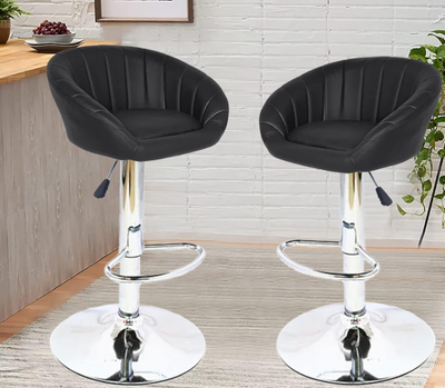 Bar Stool Chair with Back Support Set Of 4 PCs Promo +  Snap Deal.