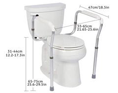 Toilet Seat Support Stability Rail Promo +  Snap Deal.