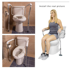 Toilet Seat Support Stability Rail Promo +  Snap Deal.