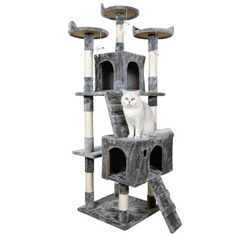 Luxury Scratching Cat Tree Cat Tower 170cm Promo +  Snap Deal.