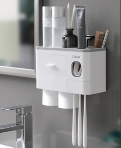 Toothpaste Dispenser and Tootbrush Holder Organisor Promo +  Snap Deal.