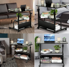 Computer Desk Table With Wheels Care Table Promo +  Snap Deal.