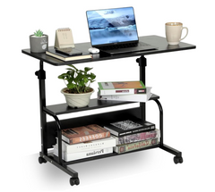 Computer Desk Table With Wheels Care Table Promo +  Snap Deal.