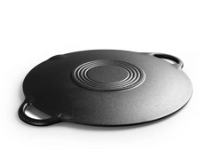 Frying Pan BBQ Grill Pan Cast Iron Pan +  Snap Deal.
