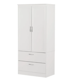 2 Door Closet Storage Cabinet