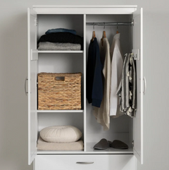 2 Door Closet Storage Cabinet