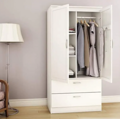 2 Door Closet Storage Cabinet
