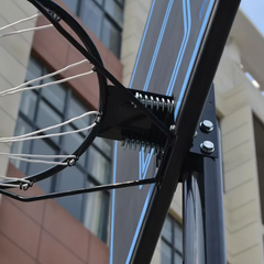 Adjustable Height Outdoor Basketball Hoop Stand and Rim 3.05M 10ft