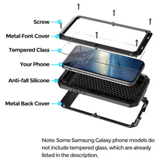 iPhone 14 Pro Max Tanker Classic Full Body Metal Armor Phone Case Heavy Duty Defender Shockproof Case