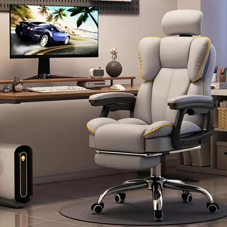 Executive Chair with Footrest Comfortable Executive Recliner Chair