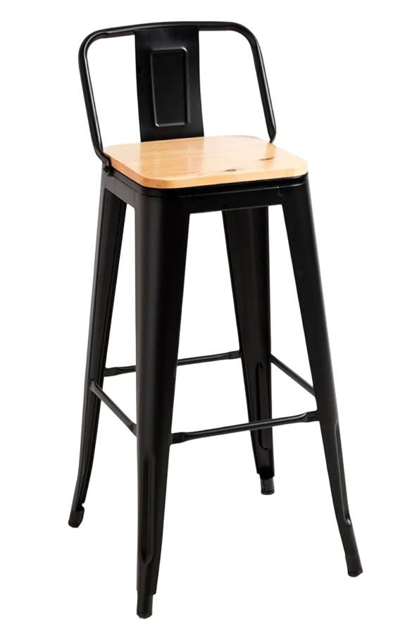 Dinning Chair Bar Stool Cafe Chair Stool Set of 4 PCs