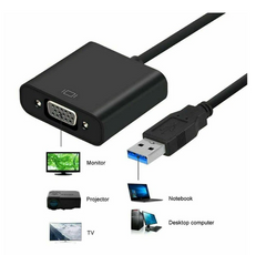 USB 3.0 to VGA Converter Adapter Multi-Display External Video Graphic Card