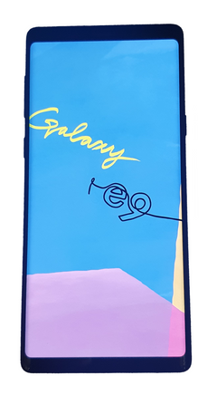 Original Samsung Galaxy Note 9 Screen Replacement With Frame Blue (Used)