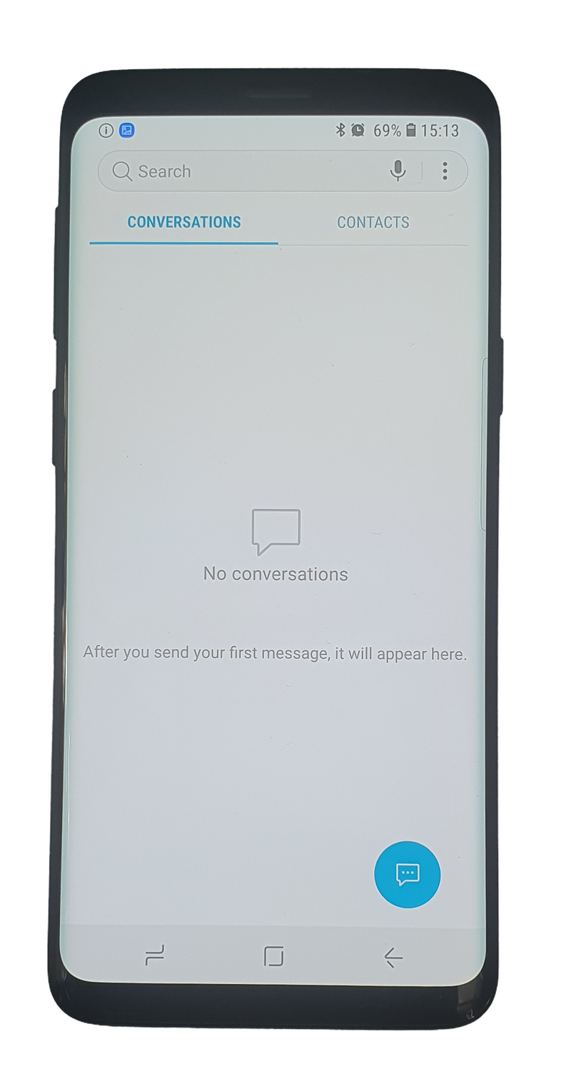 Original Samsung Galaxy S9 Screen Replacement With Frame Black (Used)