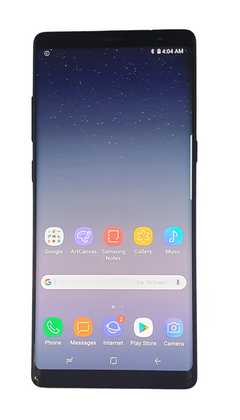 Original Samsung Galaxy Note 8 Screen Replacement With Frame Black (Used)