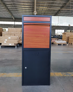 Heavy Duty Outdoor Free-Standing Metal Parcel Delivery Box 1020x410x380 mm