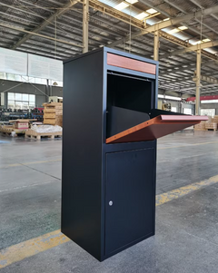 Heavy Duty Outdoor Free-Standing Metal Parcel Delivery Box 1020x410x380 mm