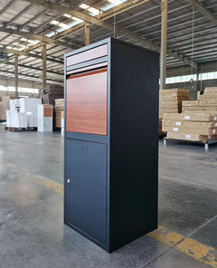 Heavy Duty Outdoor Free-Standing Metal Parcel Delivery Box 1020x410x380 mm