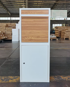 Heavy Duty Outdoor Free-Standing Metal Parcel Delivery Box 1020x410x380 mm