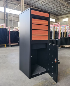 Outdoor Letterbox Free-Standing Metal Parcel Delivery Box 1000x380x365 mm