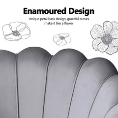 Comfortable Velvet Living Room Sofa Chair