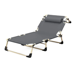 Folding Lounger Zero Gravity Recliner Garden Sun Chair
