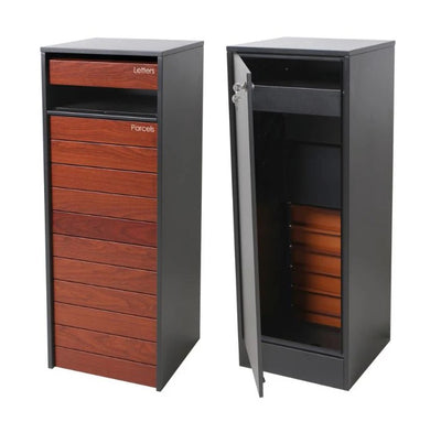 Big Outdoor Mailbox Parcelbox Pillar Letterbox 380x365x1000 mm