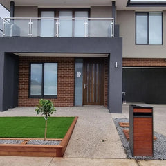 Big Outdoor Mailbox Parcelbox Pillar Letterbox 380x365x1000 mm