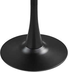 Celeste Black Round Cafe Table