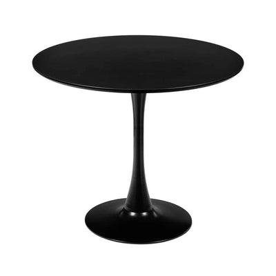 Celeste Black Round Cafe Table- Kitchen & Dining Table