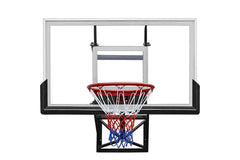 Height Adjustable Wall Mount Basketball Hoop With PC Backboard 140x80cm