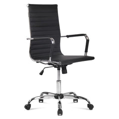 Modern Office Computer Desk and Ergonomic Chair Combo Set