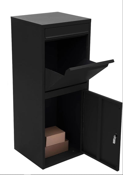 Big Outdoor Mailbox Parcelbox Pillar Letterbox 410x380x1200mm