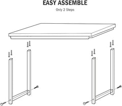 Home Office Study Desk – Ergonomic Computer Desk for Work & Study