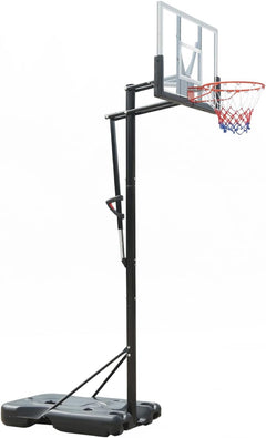 Adjustable Portable Basketball Hoop with Wheels – 4.4ft to 10ft Height, Indoor/Outdoor