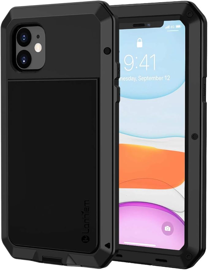iPhone 11 Shockproof Dropproof Metal Case
