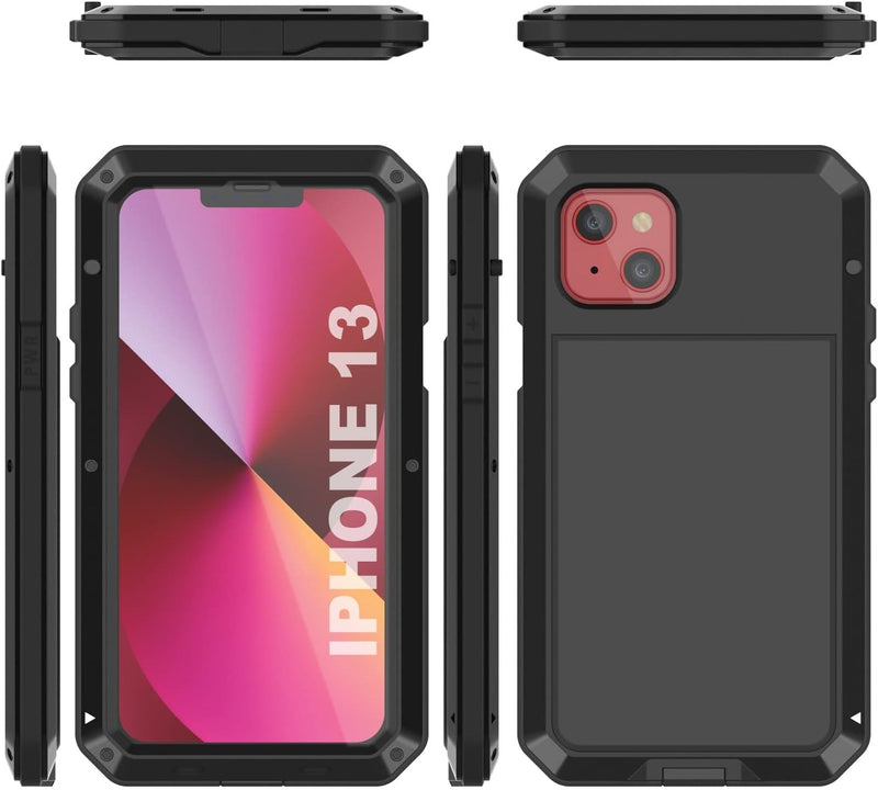 iPhone 13 Shockproof Rugged Metal Case